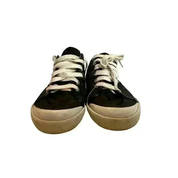 COACH Folly Black Sz 8 B Women Canvas Low-Top Sneakers Signature C - Picture 8 of 8